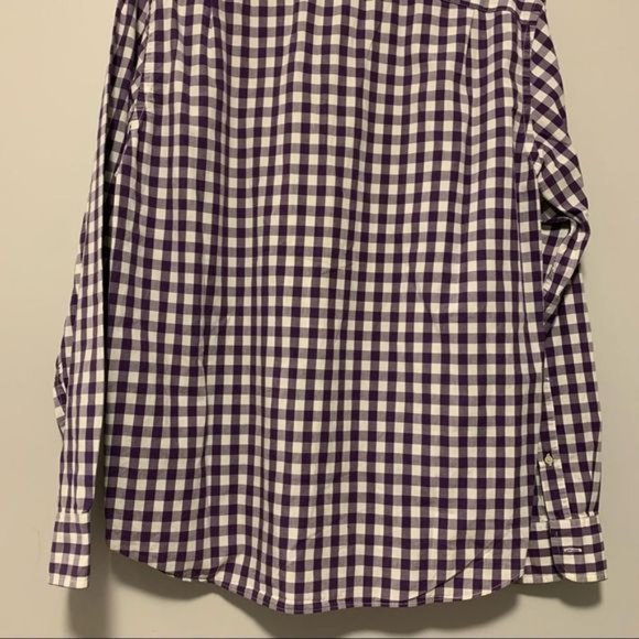 J.Crew 100% Cotton Men's Plaid Classic Button Down Shirt Large long sleeve L - Picture 5 of 11